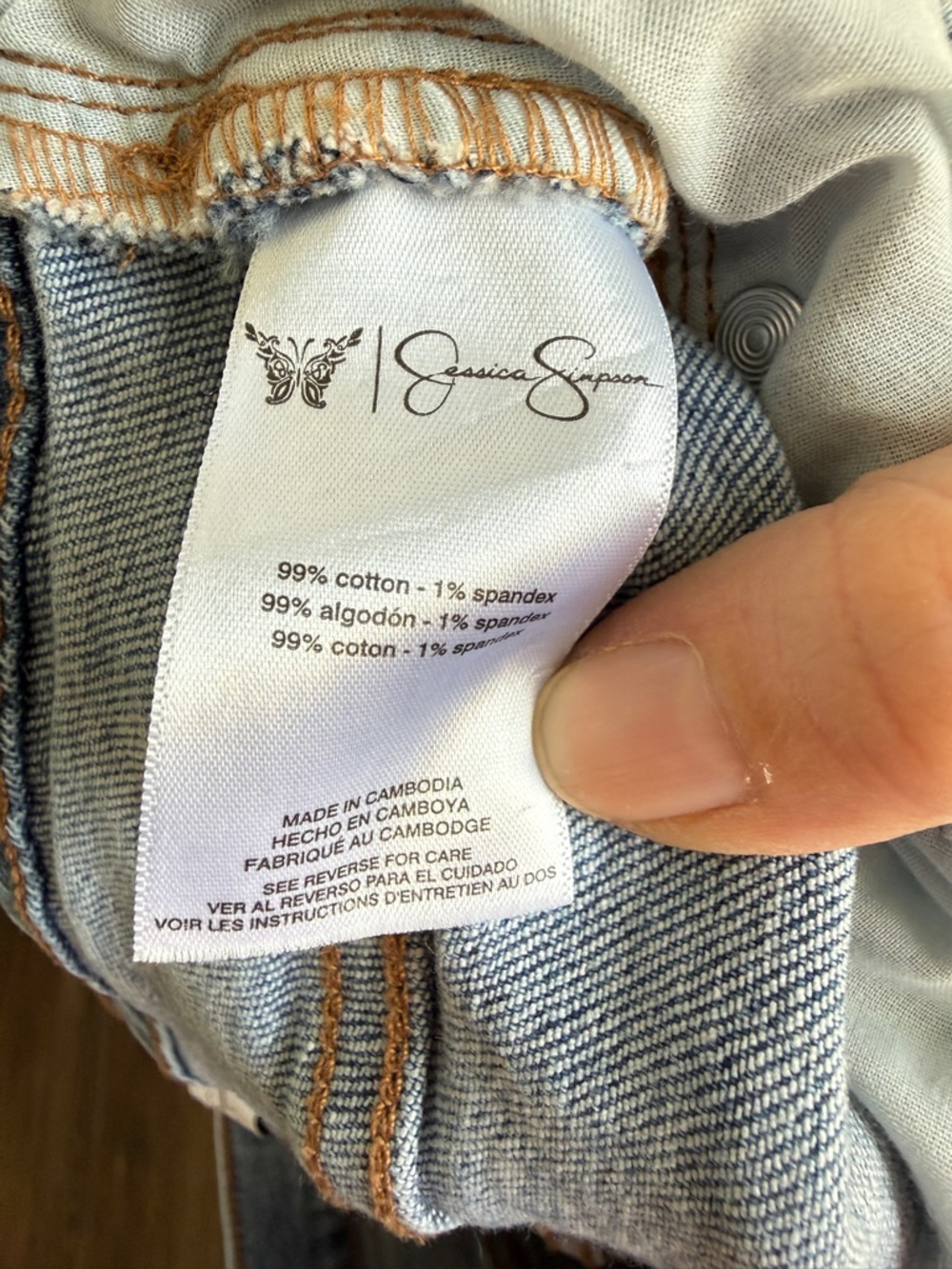 Jessica Simpson Myrtle Barrel Jeans - Picture 4 of 4